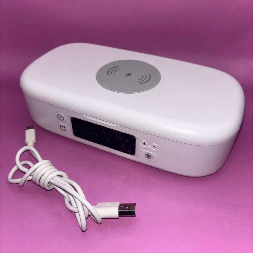 UV Sanitizer Clock & Charger